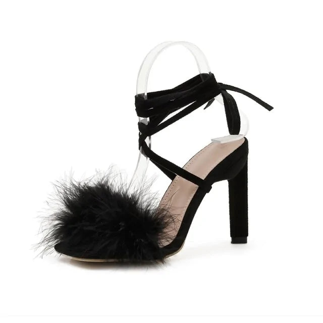 Featherlight Chic High Heels