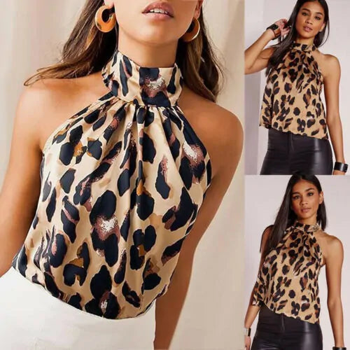 Chic Leopard Blouses for Women