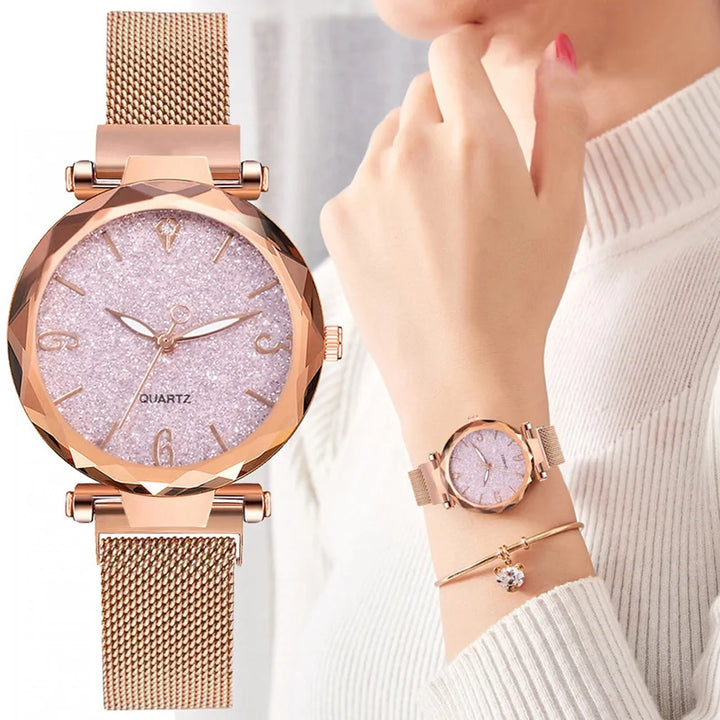 Elegant Rose Gold Timepiece