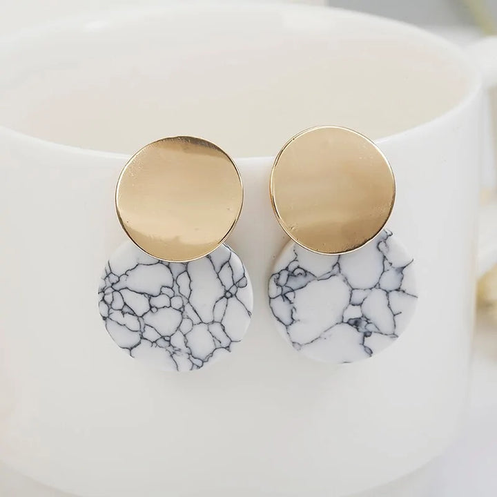 Chic Punk Stud Earrings for Women