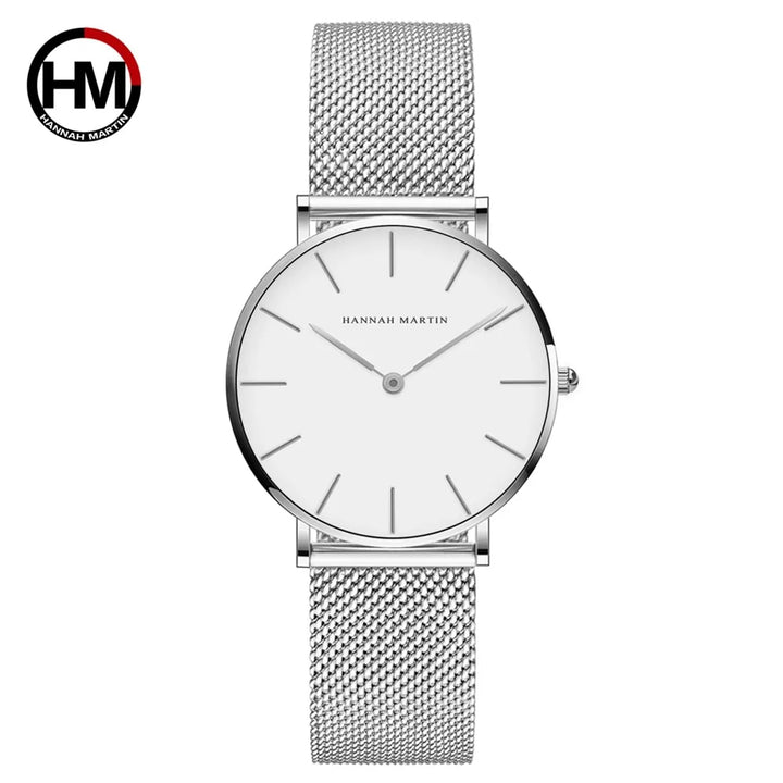 Elegant Women's Stainless Timepiece