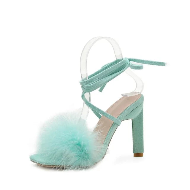 Featherlight Chic High Heels