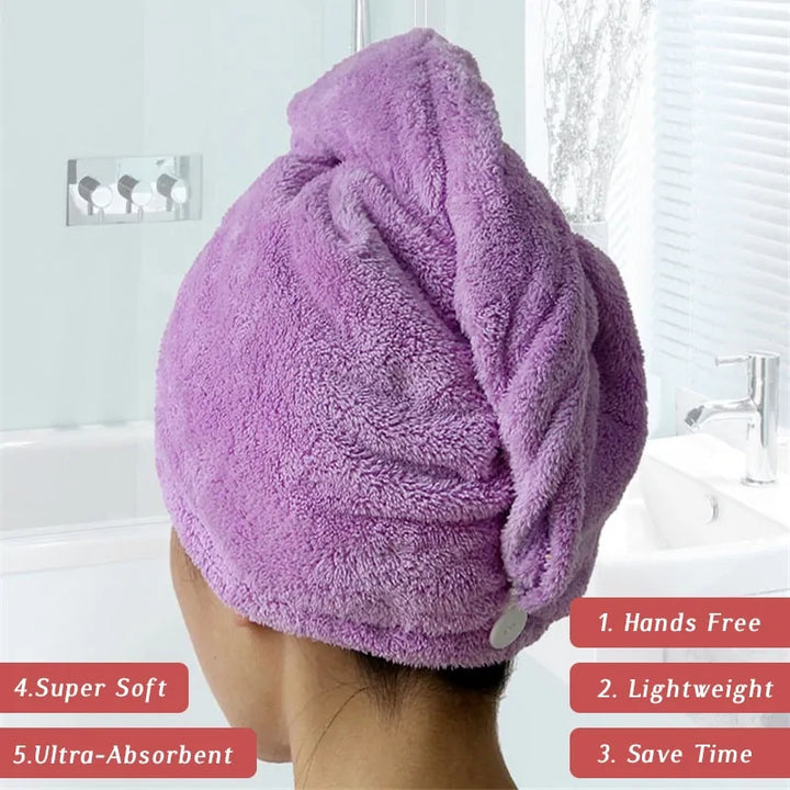 UltraAbsorb Women's Microfiber Hair Towel