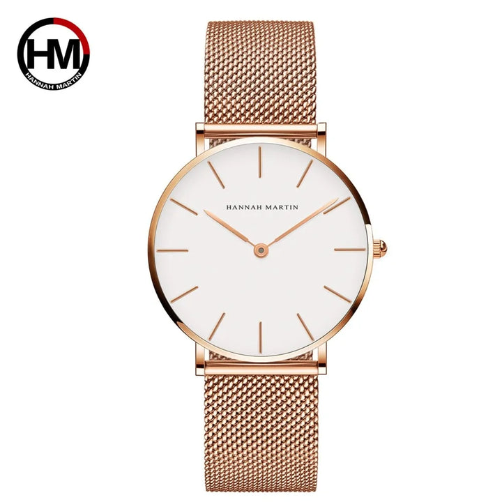 Elegant Women's Stainless Timepiece