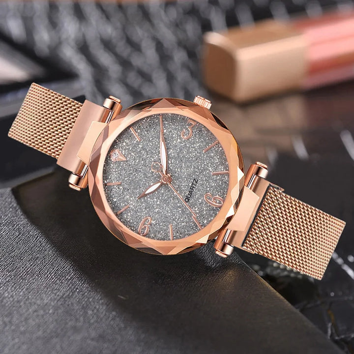 Elegant Rose Gold Timepiece