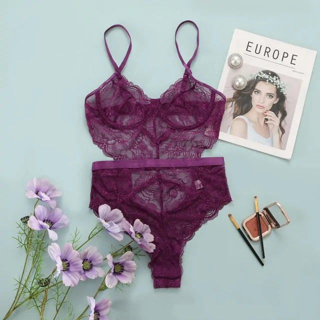 Elegant Lace Bodysuit for Women