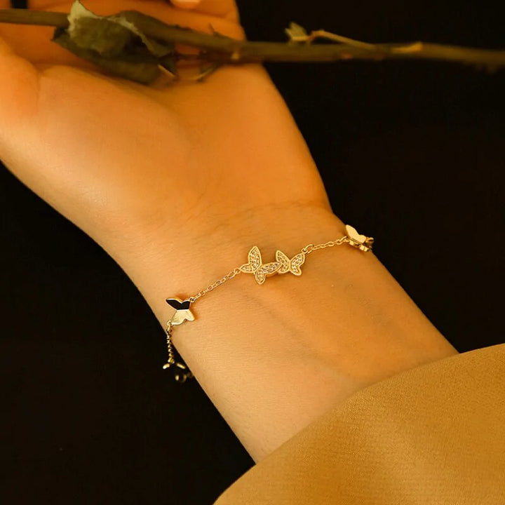 Elegant Butterfly Women's Bracelet