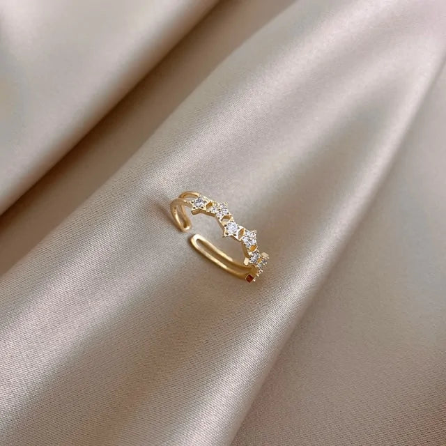 Elegant Korean Luxury Rings