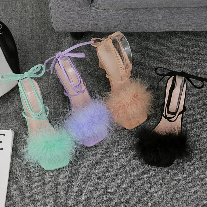 Featherlight Chic High Heels