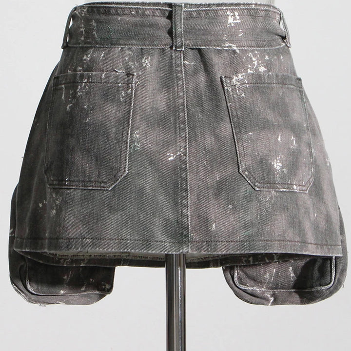 Chic Urban Denim Skirt