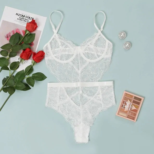 Elegant Lace Bodysuit for Women