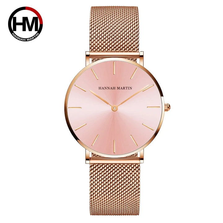 Elegant Women's Stainless Timepiece