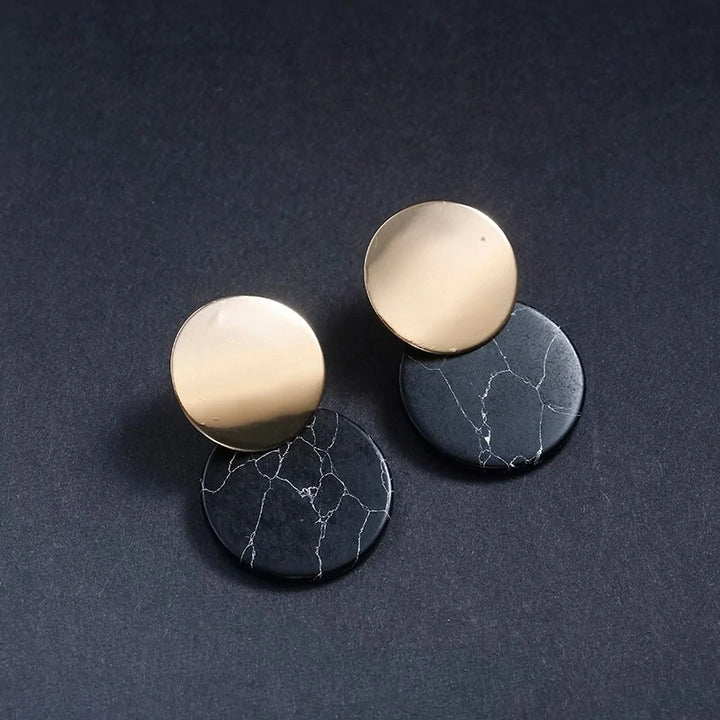 Chic Punk Stud Earrings for Women