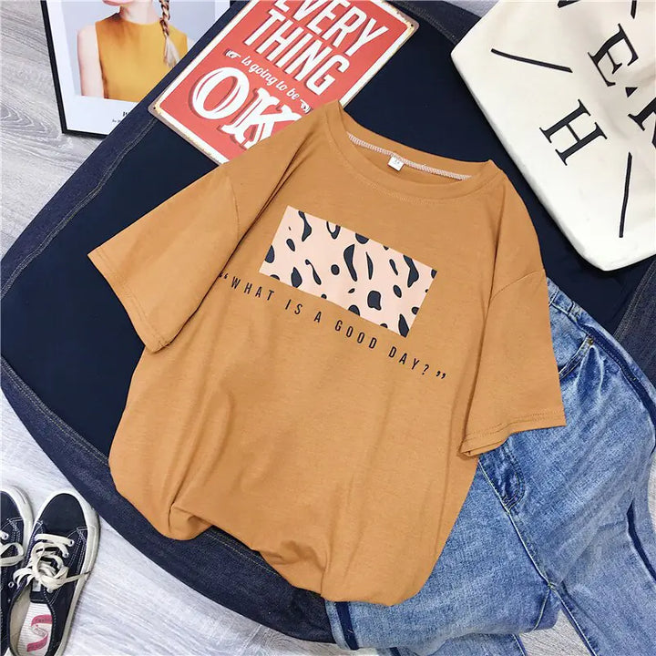 Women's Chic Leopard Tees