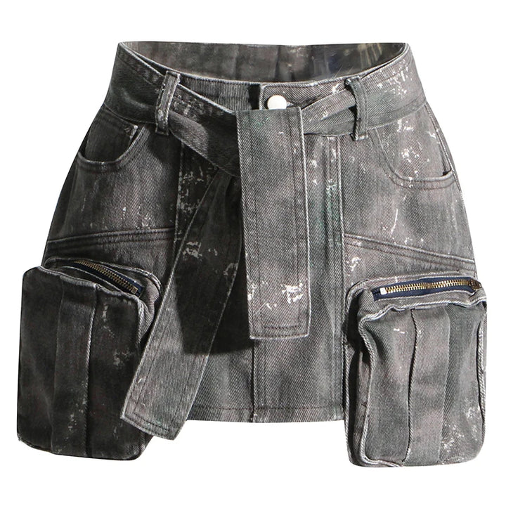 Chic Urban Denim Skirt