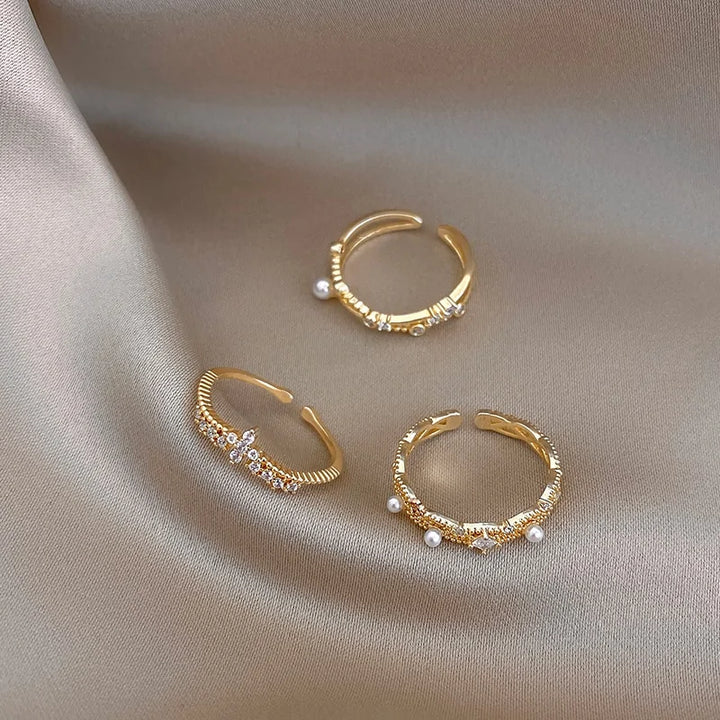 Elegant Korean Luxury Rings