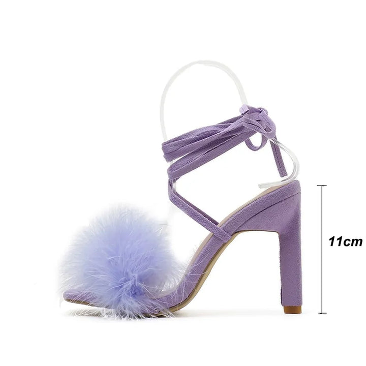 Featherlight Chic High Heels