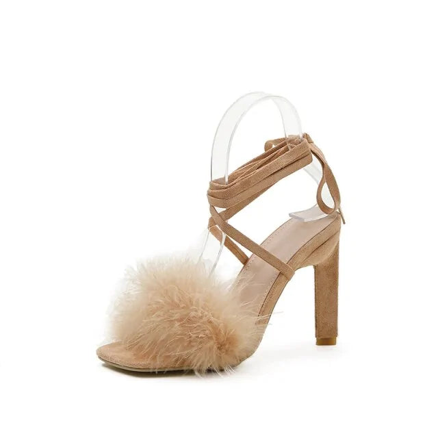 Featherlight Chic High Heels