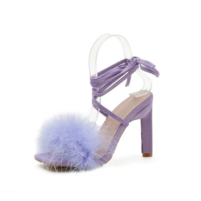 Featherlight Chic High Heels