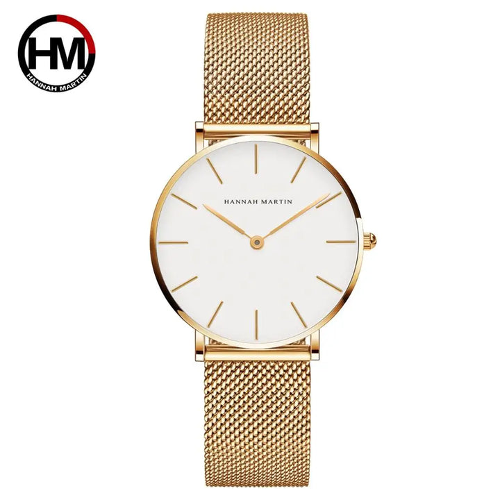 Elegant Women's Stainless Timepiece