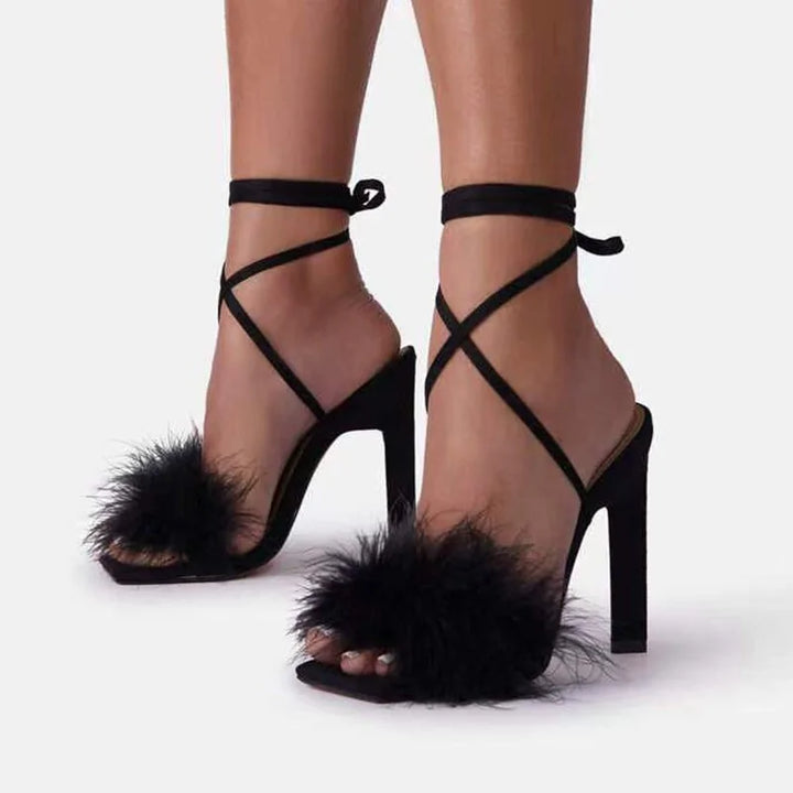 Featherlight Chic High Heels